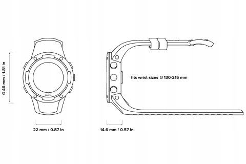 Zegarek sportowy SUUNTO 5 Black FV GW MEGA HIT!