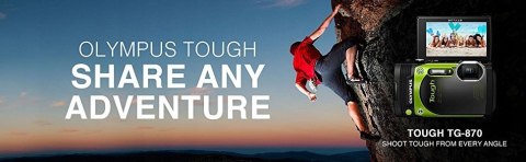 Aparat fotograficzny OLYMPUS TG-870 GW FV MEGA HIT