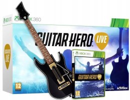 GUITAR HERO LIVE GITARA GRA XBOX 360 ZESTAW X360