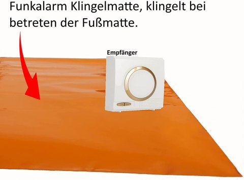 Mata alarmowa XL Gorsse 75x55cm