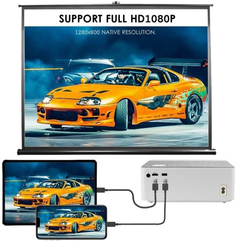 Projektor Domowy LED 720P 5500 LUMEN MEGHA OKAZJA!