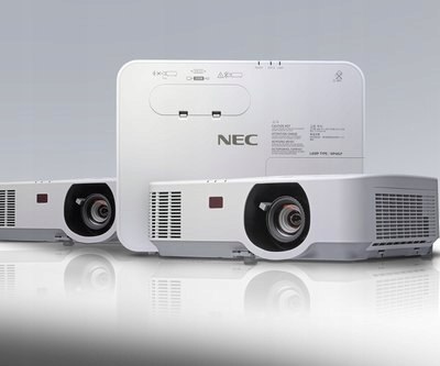 Projektor NEC P554U LCD 5300ANSI FV23% NOWE !