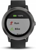 Zegarek sportowy Garmin Vivoactive 3 czarny GW FV!