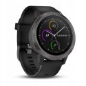 Zegarek sportowy Garmin Vivoactive 3 czarny GW FV!