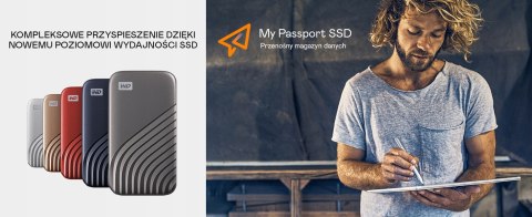 Dysk przenośny SSD WD My Passport 1TB GW FV OKAZJA Dysk przenośny SSD WD My Passport 1TB GW FV OKAZJA