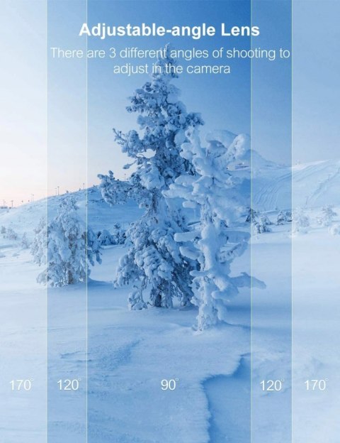 HIT! Kamera sportowa 4K 50FPS Crosstour CT9500