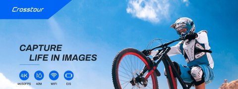 HIT! Kamera sportowa 4K 50FPS Crosstour CT9500