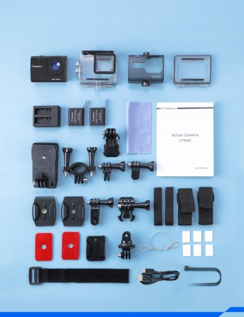 HIT! Kamera sportowa 4K 50FPS Crosstour CT9500