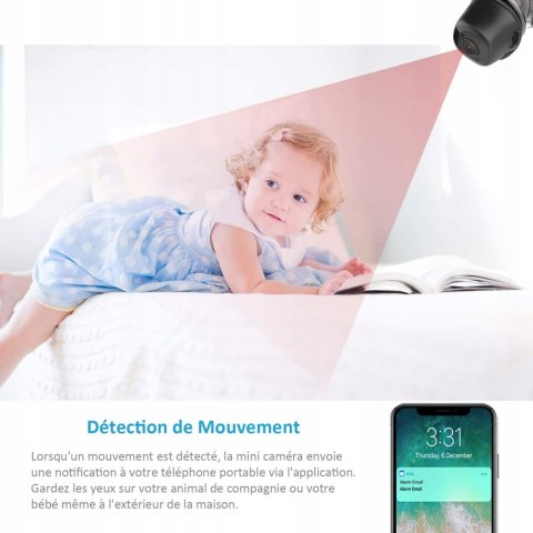 Mini kamera szpiegowska Espion 1080p