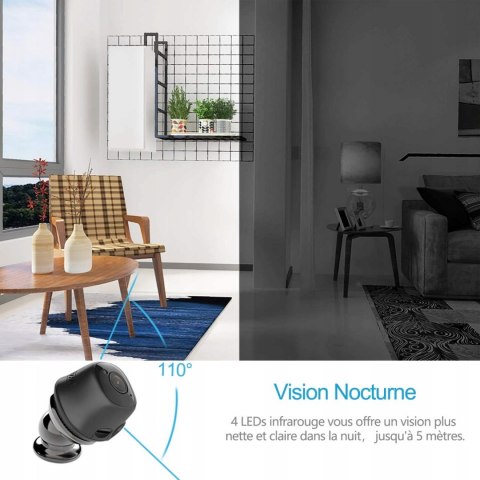 Mini kamera szpiegowska Espion 1080p