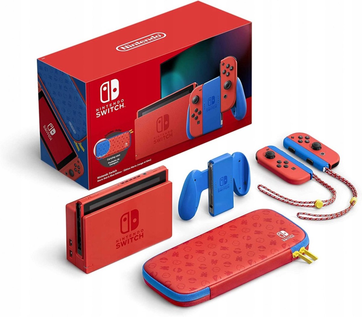 Konsola NINTENDO Switch Mario Red&Blue Edition