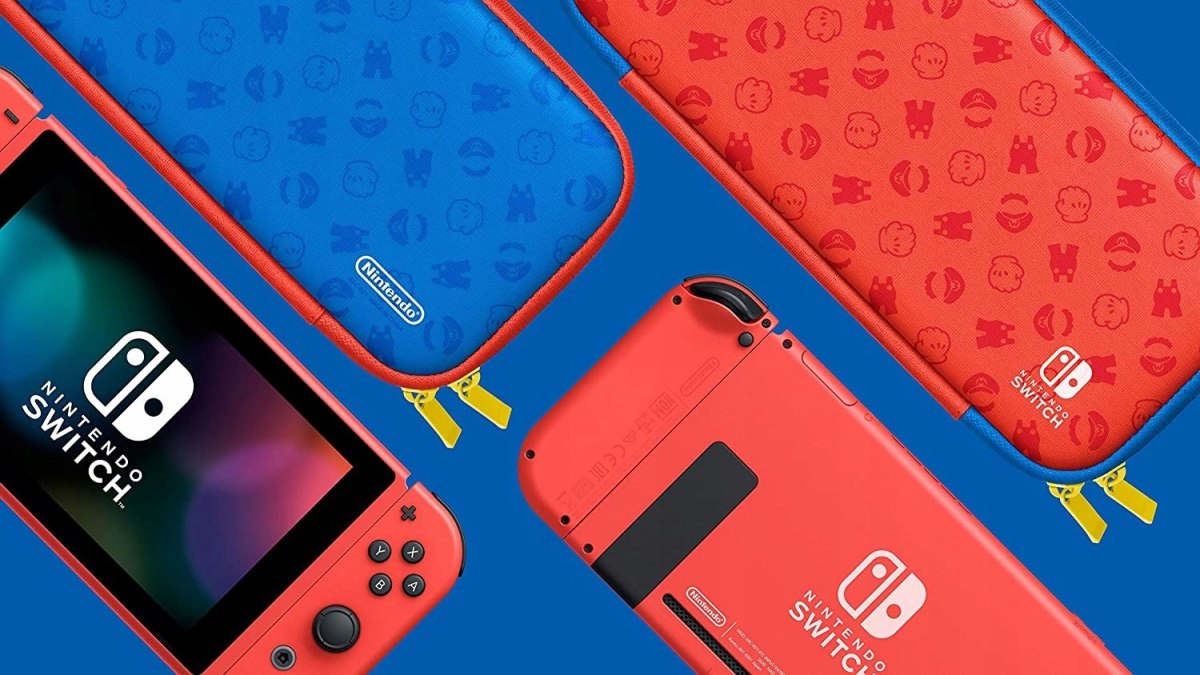 Konsola NINTENDO Switch Mario Red&Blue Edition