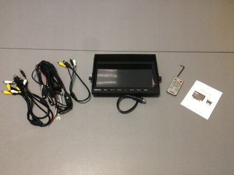 Monitor nXnLED MQ2903RCA czarny 9,00 " Monitor nXnLED MQ2903RCA czarny 9,00 "