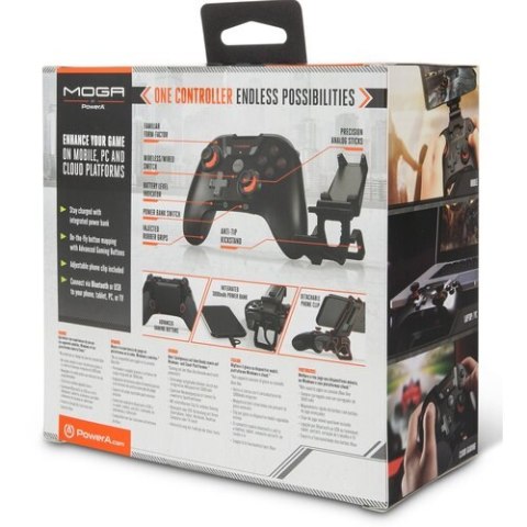 Pad POWERA MOGA XP5-A Plus z uchwytem do telefonu!