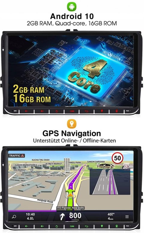 RADIO SAMOCHODOWE PUMPKIN ANDROID 10 BT WIFI HIT! RADIO SAMOCHODOWE PUMPKIN ANDROID 10 BT WIFI HIT!