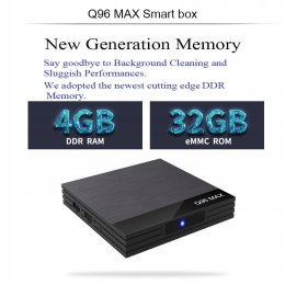 TV BOX Q96 Max Android 9.0 4GB RAM 32GB ROM LUX!