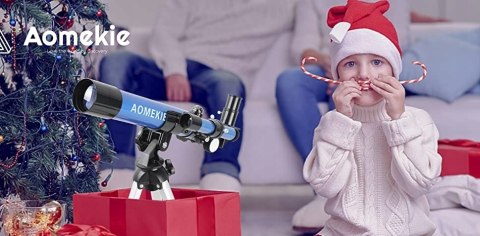 HIT! Teleskop dla dzieci AOMEKIE F40040M