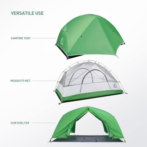 Namiot 4 sezonowy Terra Hiker 2 osobowy