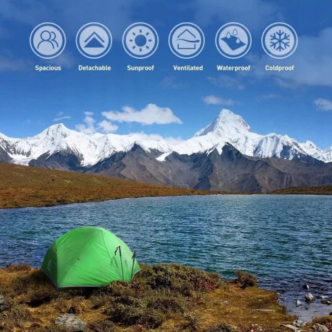 Namiot 4 sezonowy Terra Hiker 2 osobowy