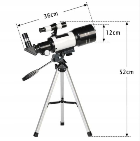 OKAZJA!Profesjonalny Teleskop Astronomiczny F30070 OKAZJA!Profesjonalny Teleskop Astronomiczny F30070