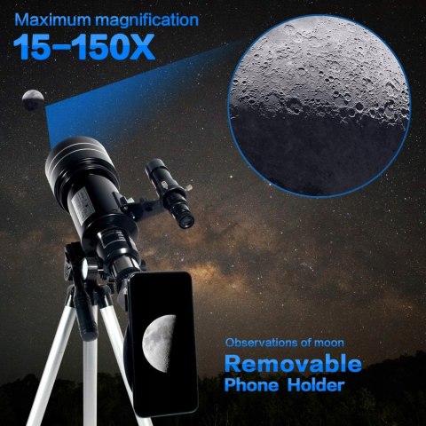 OKAZJA! Teleskop astronomiczny Upchase 300/70 mm