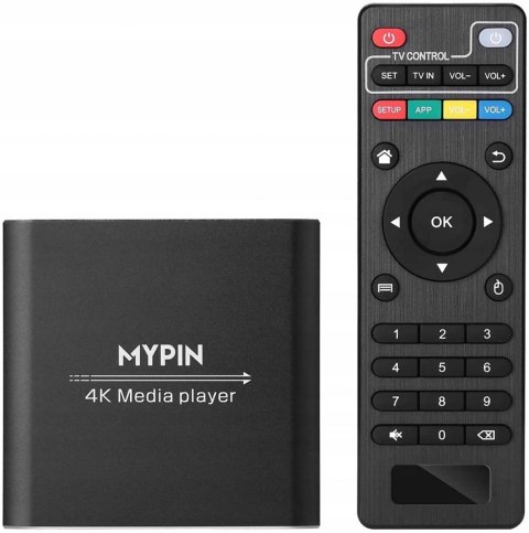 Odtwarzacz multimedialny HDMI MYPIN 4 K 30 Hz LUX