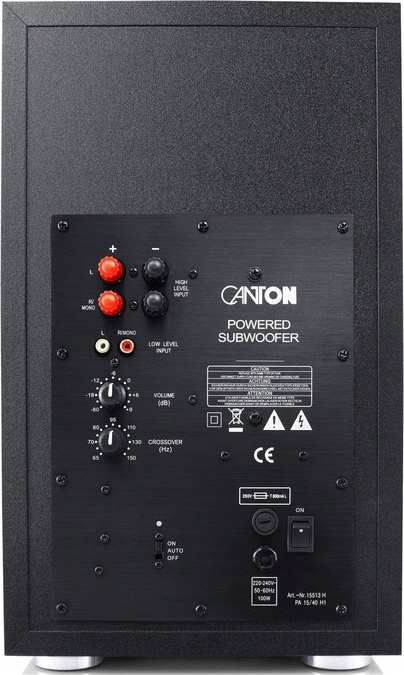 SUBWOOFER CANTON AS2020 100W AKTYWNY BLACK HIT!