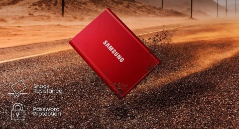 Dysk zewnętrzny SSD Samsung T7 500GB GW FV OKAZJA!