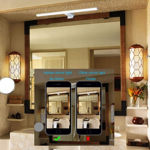 LAMPA LED NAD LUSTRO SREBRNA NOWOCZESNA CUB-600