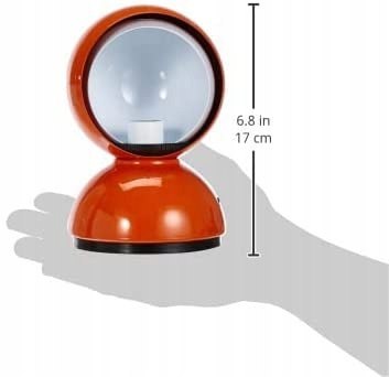 Lampa Artemide Eclisse Pomarańczowa 0028050A ITALY
