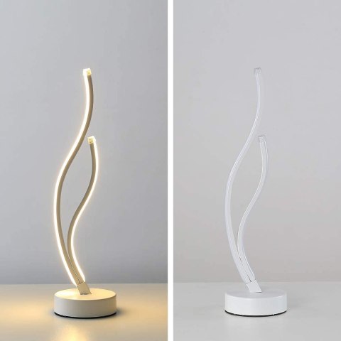 Lampa biurkowa LED Aua 9W zakrzywiona nowoczesna