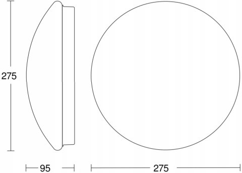 Lampa sufitowa Steinel RS 16L E27 czujnik ruchu