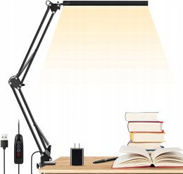 Lampka biurkowa LED Enoch NIVEOLI czarna USB LUX!
