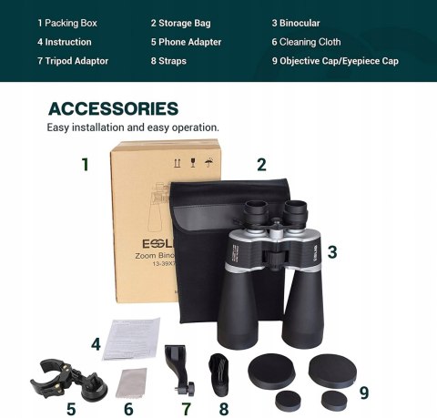 OKAZJA! Lornetka ESSLNB 39 x 70 mm NAJTANIEJ