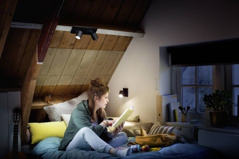 PHILIPS HUE Oprawa Runner czarny 2xGU10 2200-6500K