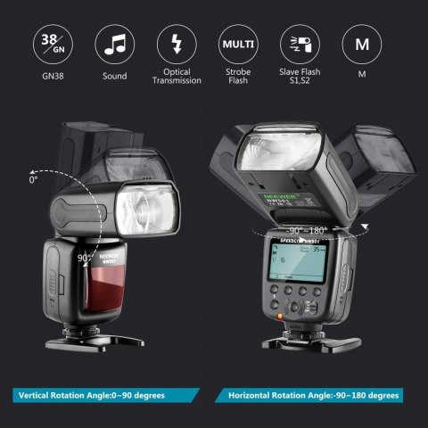 HIT! Lampa błyskowa NEEWER SPEEDLIGHT NW-561 Z LCD