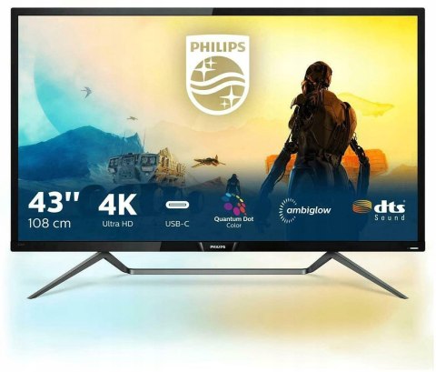 MONITOR PHILIPS 436M6VBPAB/00 43'' UHD 4K OKAZJA!