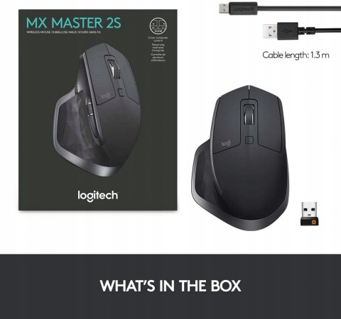 Myszka bezprzewodowa Logitech MX Master 2S laser Myszka bezprzewodowa Logitech MX Master 2S laser