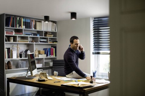 Philips Hue White ambiance Spotlight Pillar dimmer