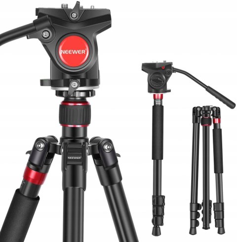 Aluminiowy statyw Tripod Monopod 2w1 Neewer 180cm