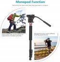 Aluminiowy statyw Tripod Monopod 2w1 Neewer 180cm