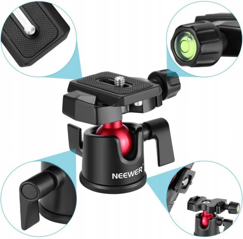 HIT! Głowica kulowa 360 stopni do statywu Neewer