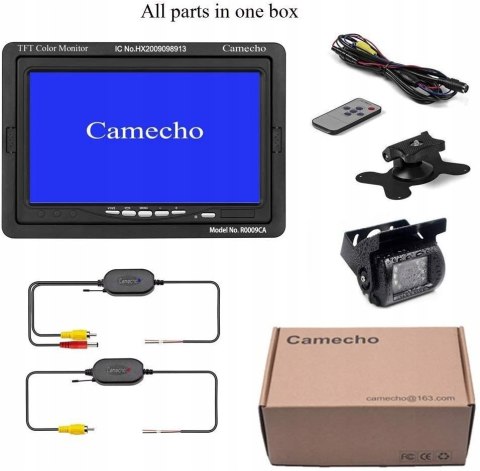 Kamera cofania z monitorem