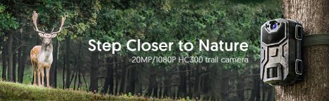 OKAZJA! Kamera leśna fotopułapka Victure 20MP IP66