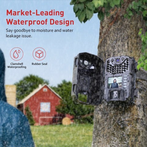 OKAZJA! Kamera leśna fotopułapka Victure 20MP IP66