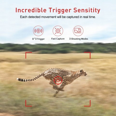 OKAZJA! Kamera leśna fotopułapka Victure 20MP IP66