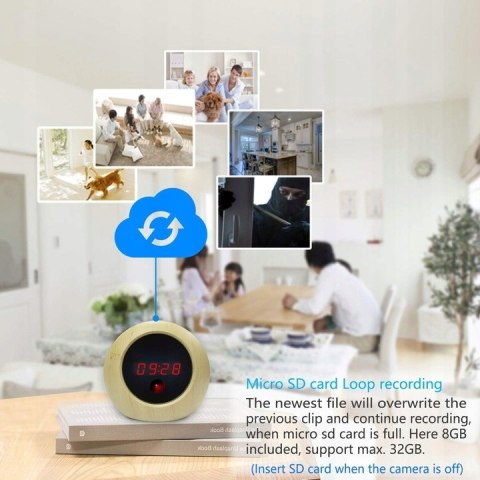 OKAZJA! Mini kamera bezpieczeństwa zegarek Aisoul