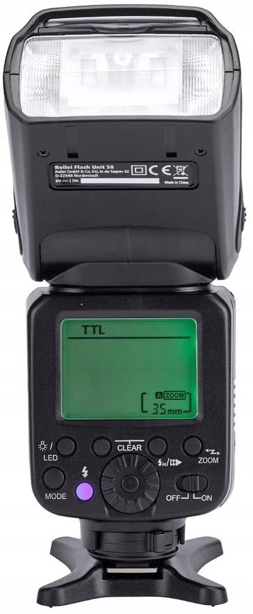 Profesjonalna lampa błyskowa Rollei Flash Unit 58