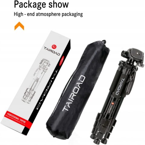 Statyw fotograficzny tripod Tairoad 140 cm