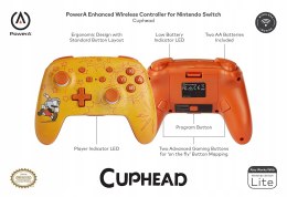 Pad PowerA Enhanced Nintendo Switch Cuphead MEGA
